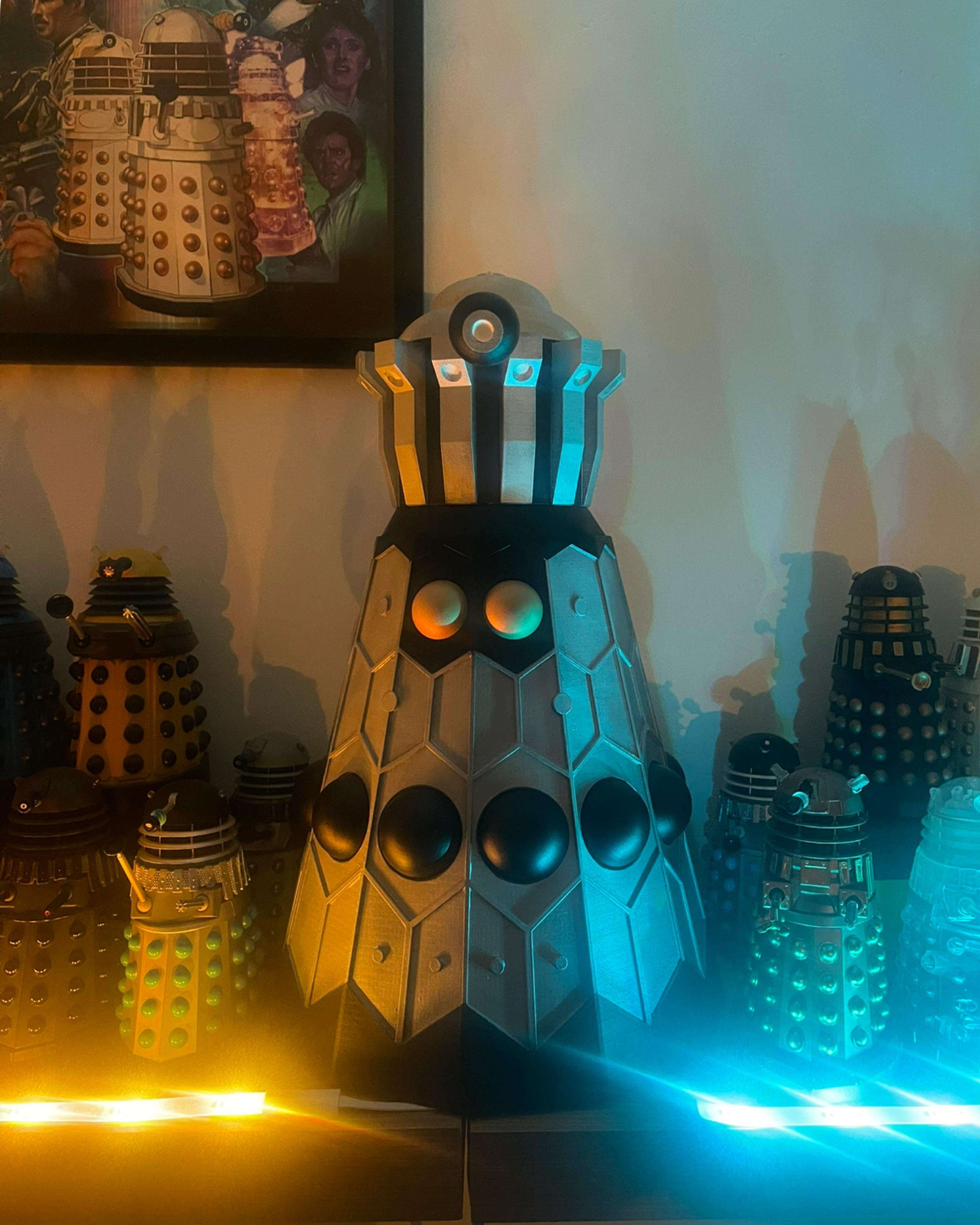 High Quality 3D Printed Model Emperor Dalek 14 Inch Scale Model 3D Prints